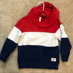 H&m red white and blue sweatshirt Clearance
